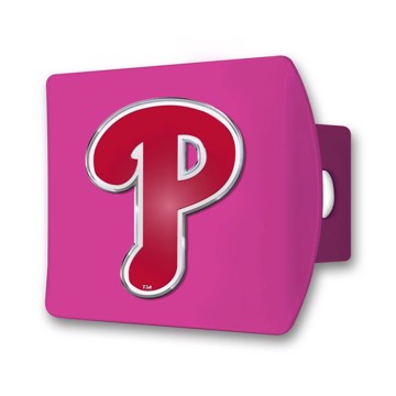 Picture of MLB - Philadelphia Phillies Color Hitch Cover - Pink