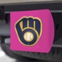 Picture of MLB - Milwaukee Brewers Color Hitch Cover - Pink