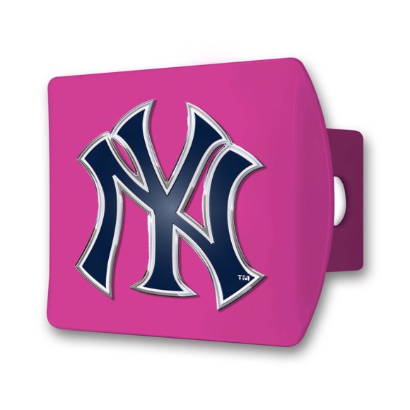 Picture of MLB - New York Yankees Color Hitch Cover - Pink