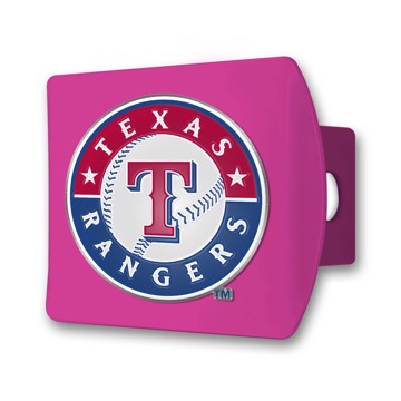 Picture of MLB - Texas Rangers Color Hitch Cover - Pink