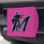 Picture of MLB - Miami Marlins Color Hitch Cover - Pink