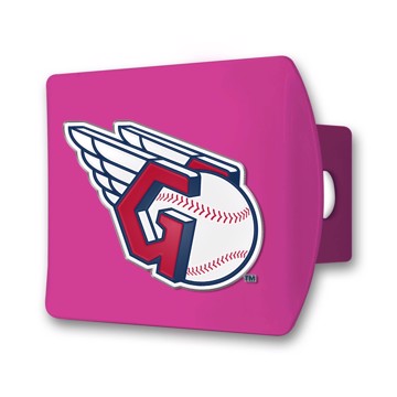 Picture of MLB - Cleveland Guardians Color Hitch Cover - Pink