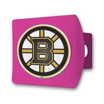 Picture of NHL - Boston Bruins Color Hitch Cover - Pink