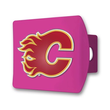 Picture of NHL - Calgary Flames Color Hitch Cover - Pink