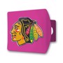 Picture of NHL - Chicago Blackhawks Color Hitch Cover - Pink