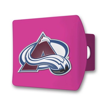 Picture of NHL - Colorado Avalanche Color Hitch Cover - Pink