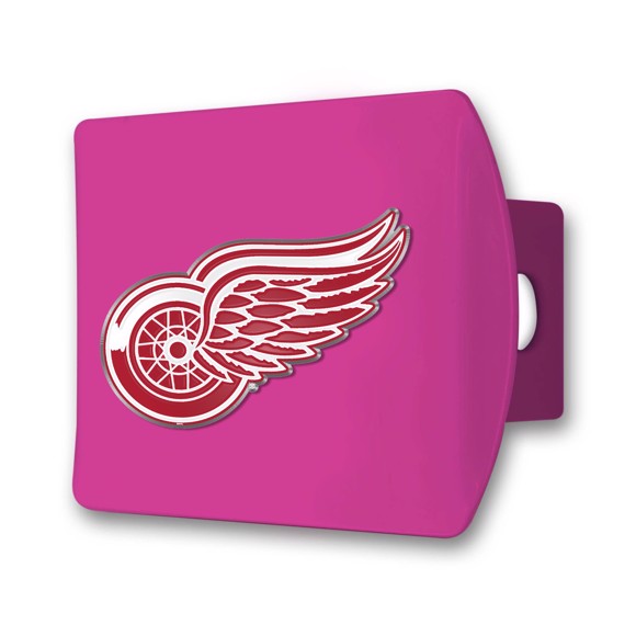 Picture of NHL - Detroit Red Wings Color Hitch Cover - Pink