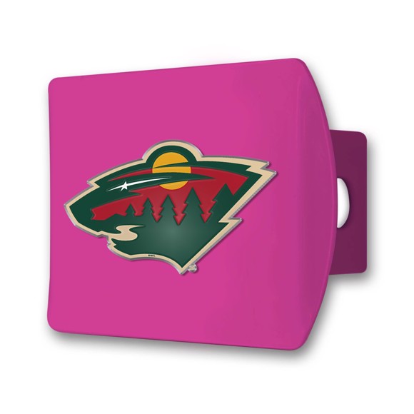 Picture of NHL - Minnesota Wild Color Hitch Cover - Pink