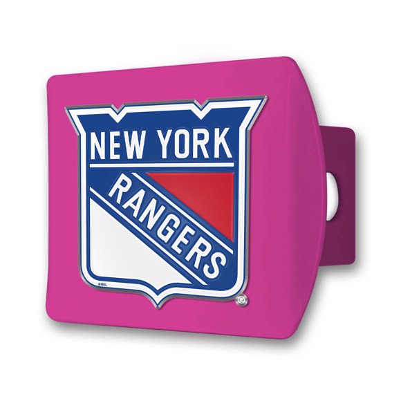 Picture of NHL - New York Rangers Color Hitch Cover - Pink