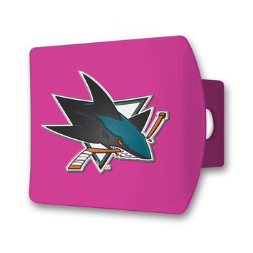 Picture of NHL - San Jose Sharks Color Hitch Cover - Pink