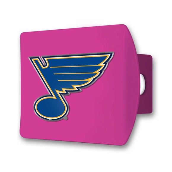 Picture of NHL - St. Louis Blues Color Hitch Cover - Pink