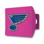 Picture of NHL - St. Louis Blues Color Hitch Cover - Pink