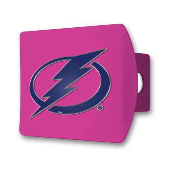 Picture of NHL - Tampa Bay Lightning Color Hitch Cover - Pink