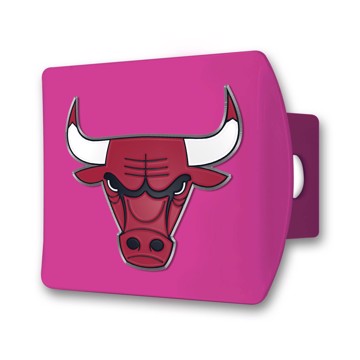 Picture of NBA - Chicago Bulls Color Hitch Cover - Pink