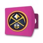 Picture of NBA - Denver Nuggets Color Hitch Cover - Pink