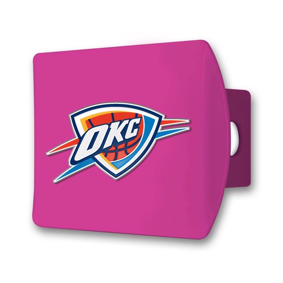 Picture of NBA - Oklahoma City Thunder Color Hitch Cover - Pink