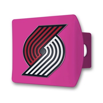Picture of NBA - Portland Trail Blazers Color Hitch Cover - Pink