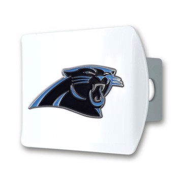 Picture of NFL - Carolina Panthers Color Hitch Cover - White