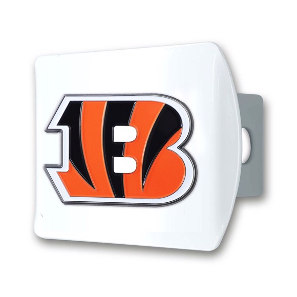 Picture of NFL - Cincinnati Bengals Color Hitch Cover - White