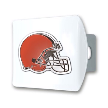 Picture of NFL - Cleveland Browns Color Hitch Cover - White