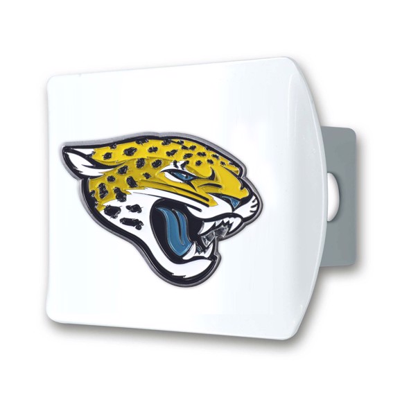 Picture of NFL - Jacksonville Jaguars Color Hitch Cover - White