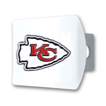 Picture of NFL - Kansas City Chiefs Color Hitch Cover - White