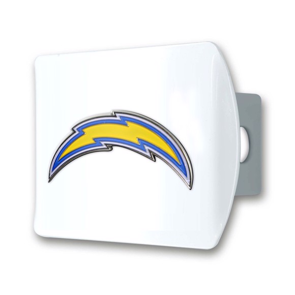 Picture of NFL - Los Angeles Chargers Color Hitch Cover - White