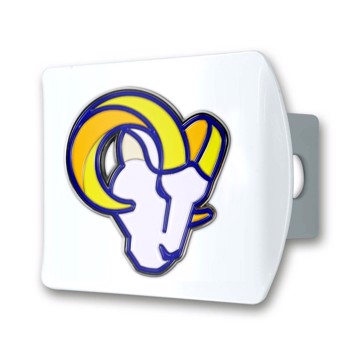 Picture of NFL - Los Angeles Rams Color Hitch Cover - White