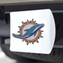 Picture of NFL - Miami Dolphins Color Hitch Cover - White