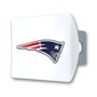 Picture of NFL - New England Patriots Color Hitch Cover - White