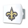 Picture of NFL - New Orleans Saints Color Hitch Cover - White