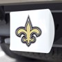 Picture of NFL - New Orleans Saints Color Hitch Cover - White