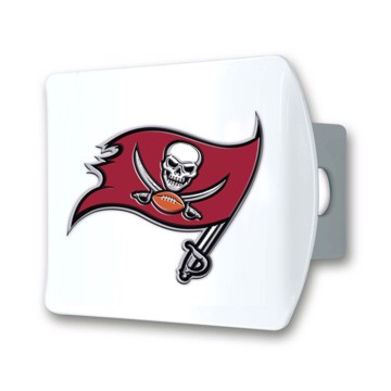 Picture of NFL - Tampa Bay Buccaneers Color Hitch Cover - White