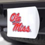 Picture of University of Mississippi Color Hitch Cover - White