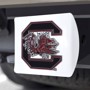 Picture of University of South Carolina Color Hitch Cover - White