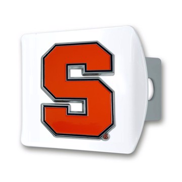 Picture of Syracuse University Color Hitch Cover - White