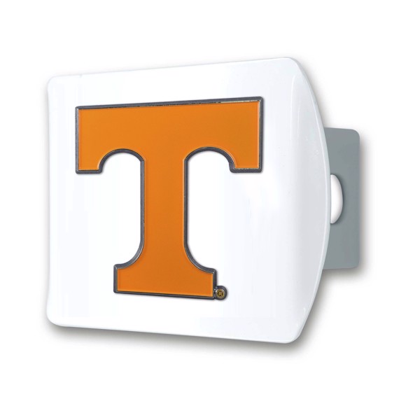 Picture of University of Tennessee Color Hitch Cover - White