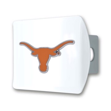 Picture of University of Texas Color Hitch Cover - White