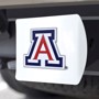 Picture of University of Arizona Color Hitch Cover - White