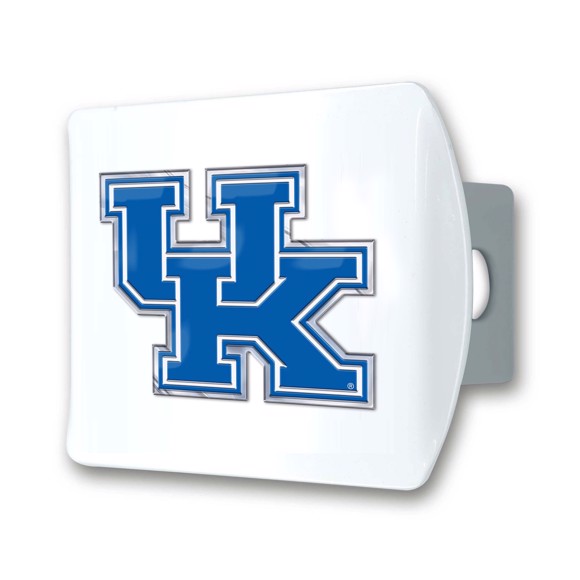 Picture of University of Kentucky Color Hitch Cover - White