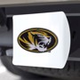 Picture of University of Missouri Color Hitch Cover - White