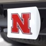 Picture of University of Nebraska Color Hitch Cover - White