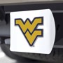 Picture of West Virginia University Color Hitch Cover - White