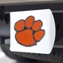 Picture of Clemson University Color Hitch Cover - White