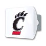 Picture of University of Cincinnati Color Hitch Cover - White