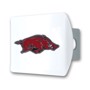 Picture of University of Arkansas Color Hitch Cover - White