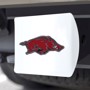 Picture of University of Arkansas Color Hitch Cover - White