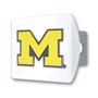 Picture of University of Michigan Color Hitch Cover - White