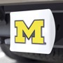 Picture of University of Michigan Color Hitch Cover - White