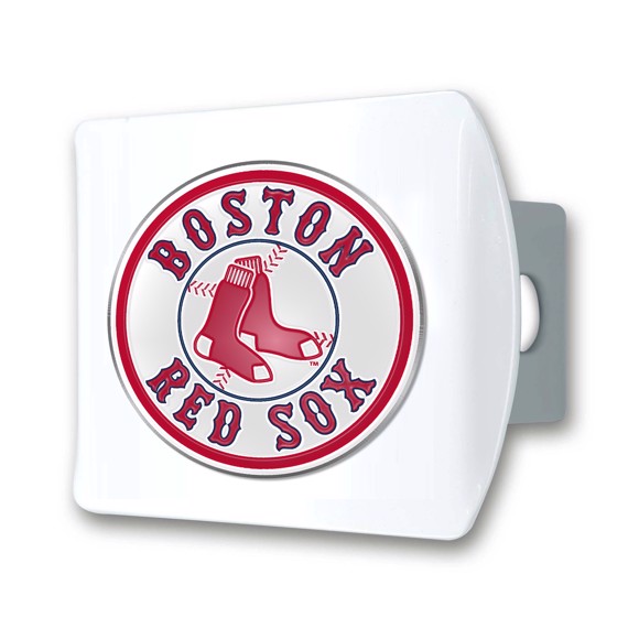 Picture of MLB - Boston Red Sox Color Hitch Cover - White